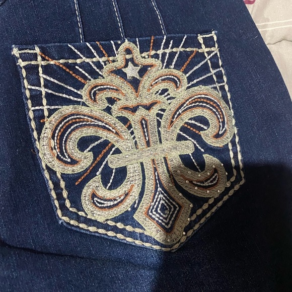 boot cut y2k stretch jeans #westerncore - Picture 3 of 7